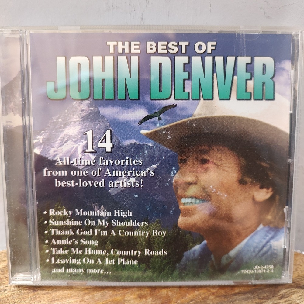 Denver John The Best of John Denver Music CD Jewel Case Madacy Entertainment